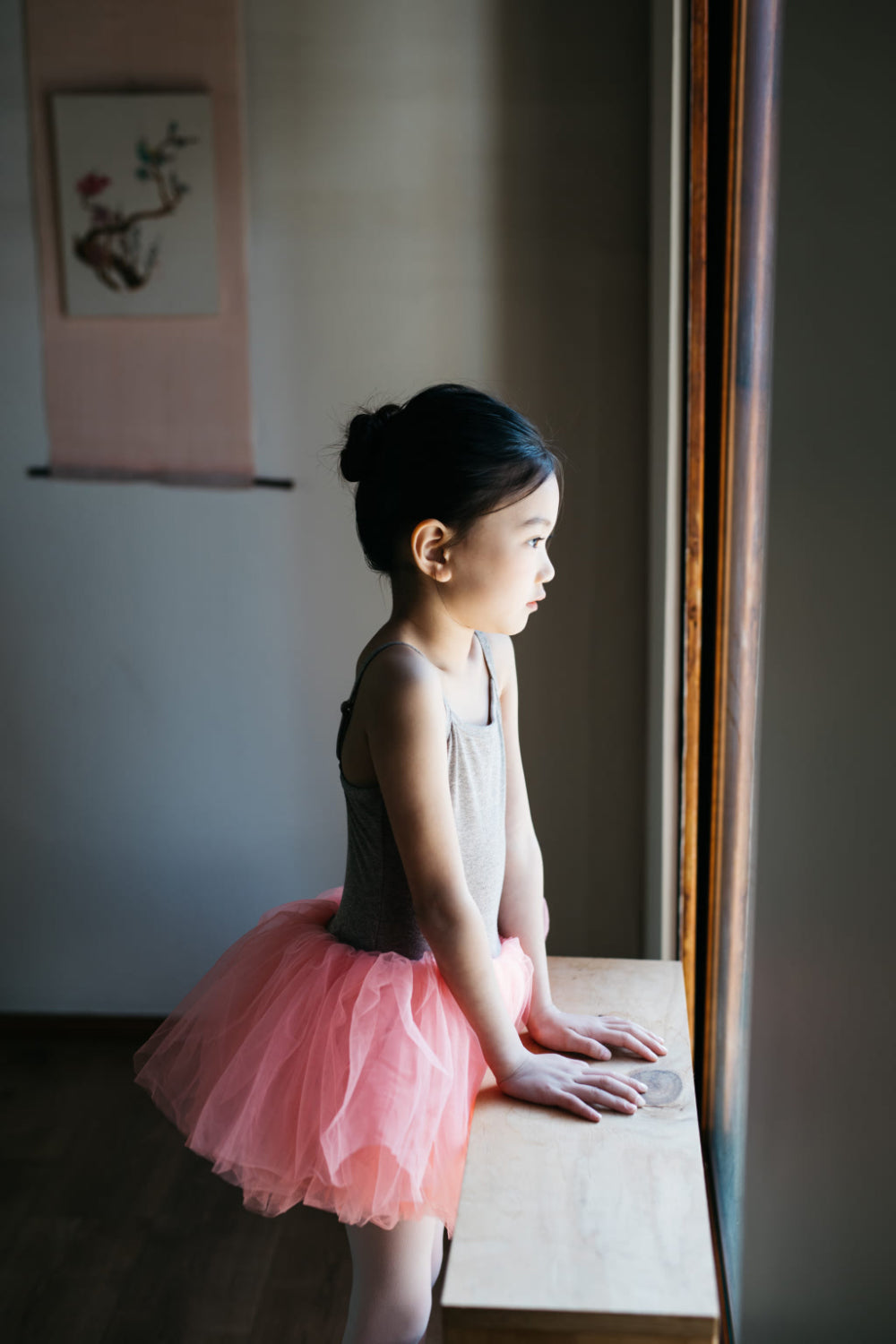 Girls Pink Ballet Onesies