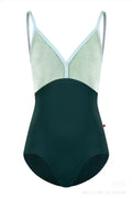 Girls Green "Daria/V-Meadow/T-Kale/N-Mirror" Ballet Onesies
