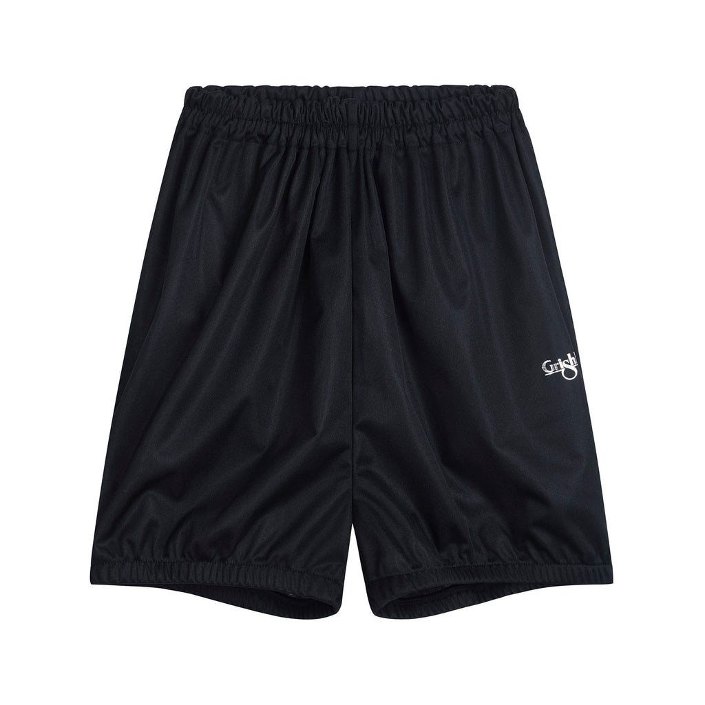 Girls Black Warm-Up Shorts