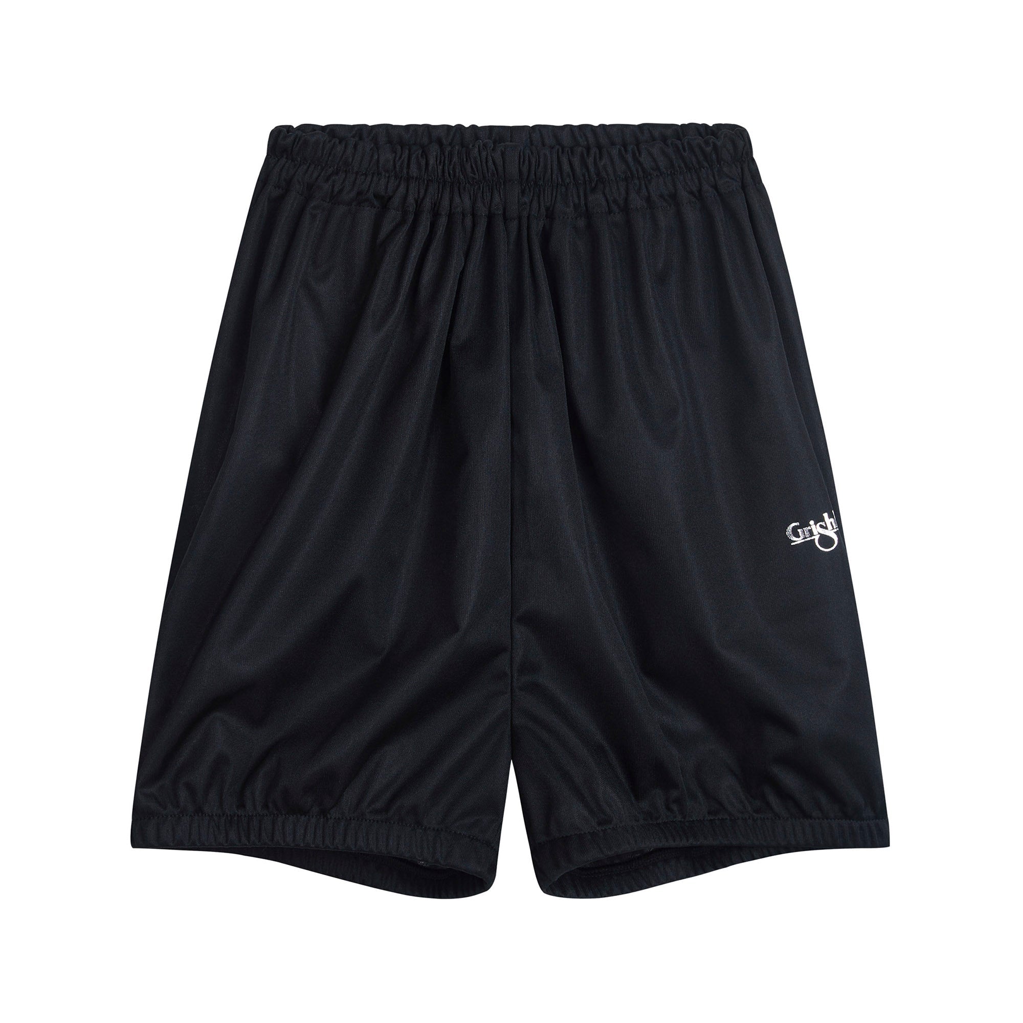 Girls Black Warm-Up Shorts