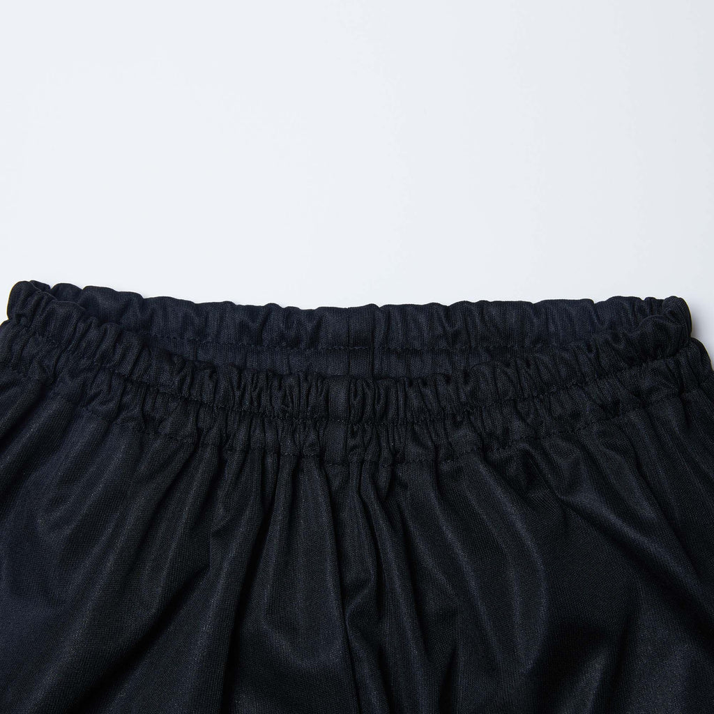 Girls Black Warm-Up Shorts