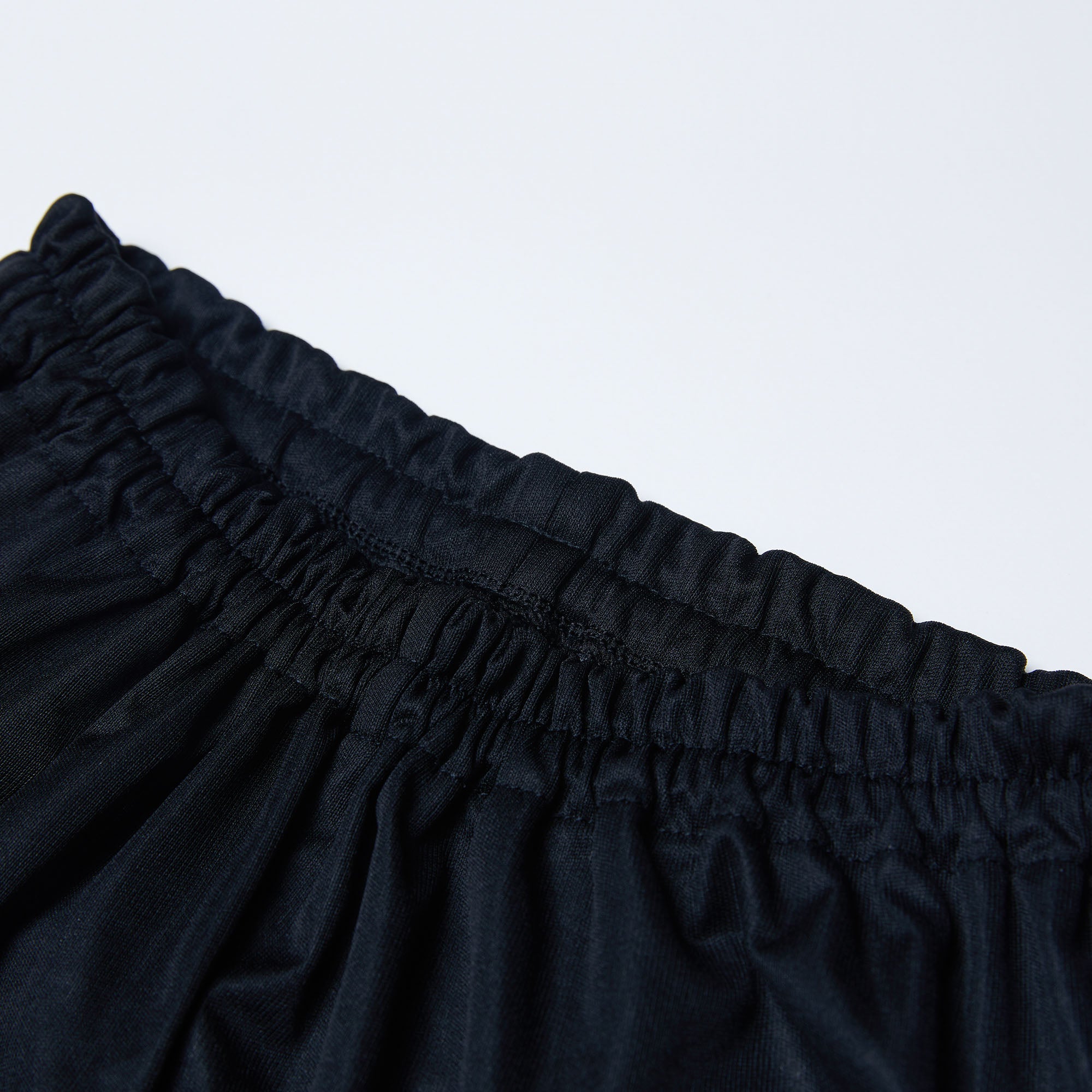 Girls Black Warm-Up Shorts