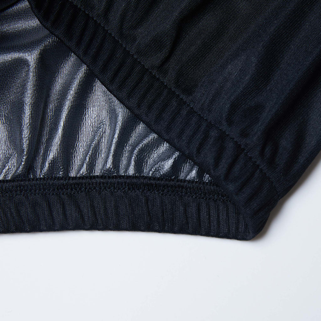 Girls Black Warm-Up Shorts