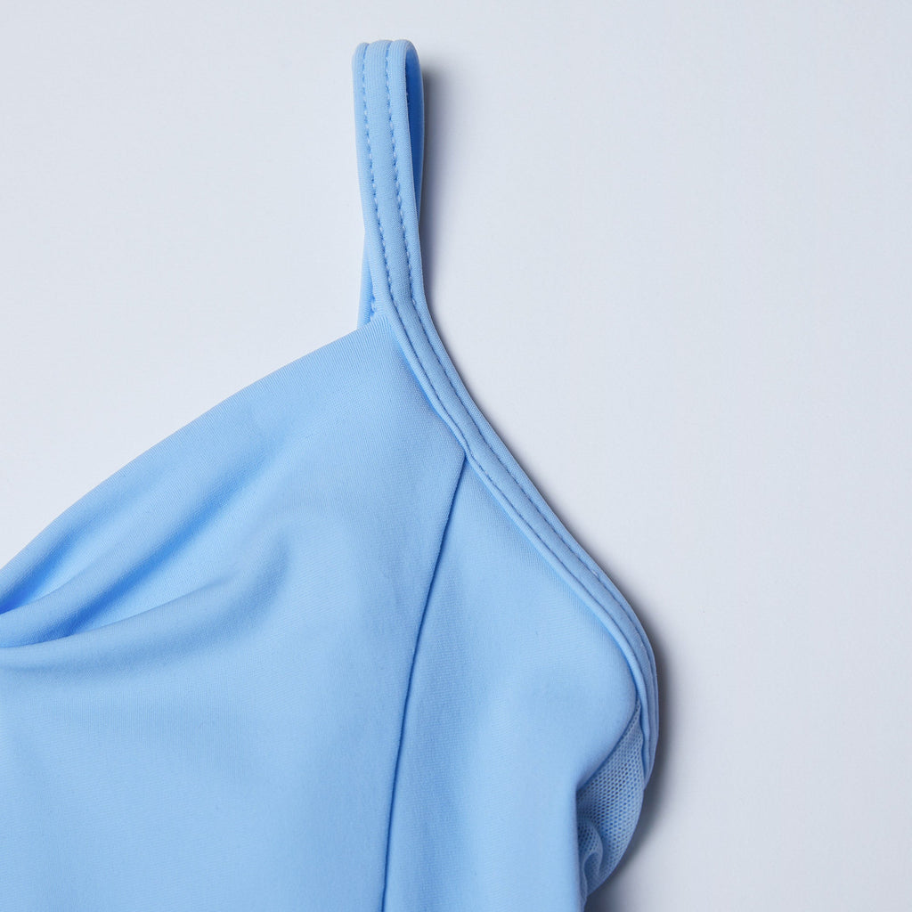 Girls Blue Ballet Onesies