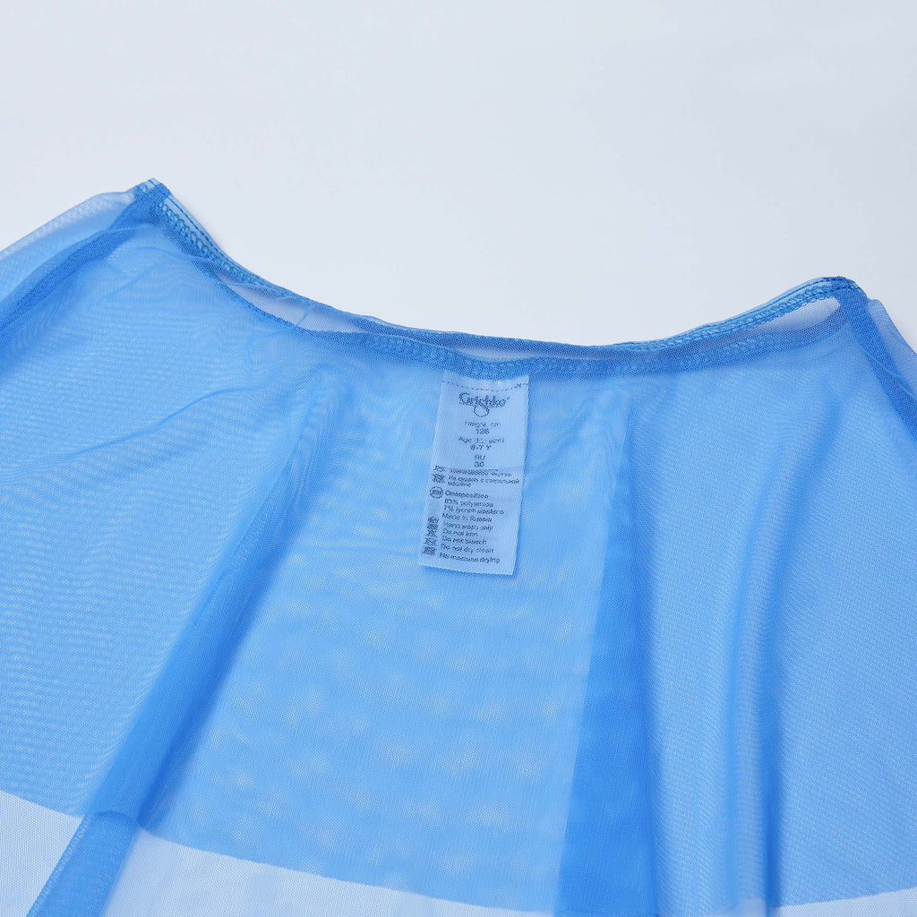 Girls Blue Ballet Skirt
