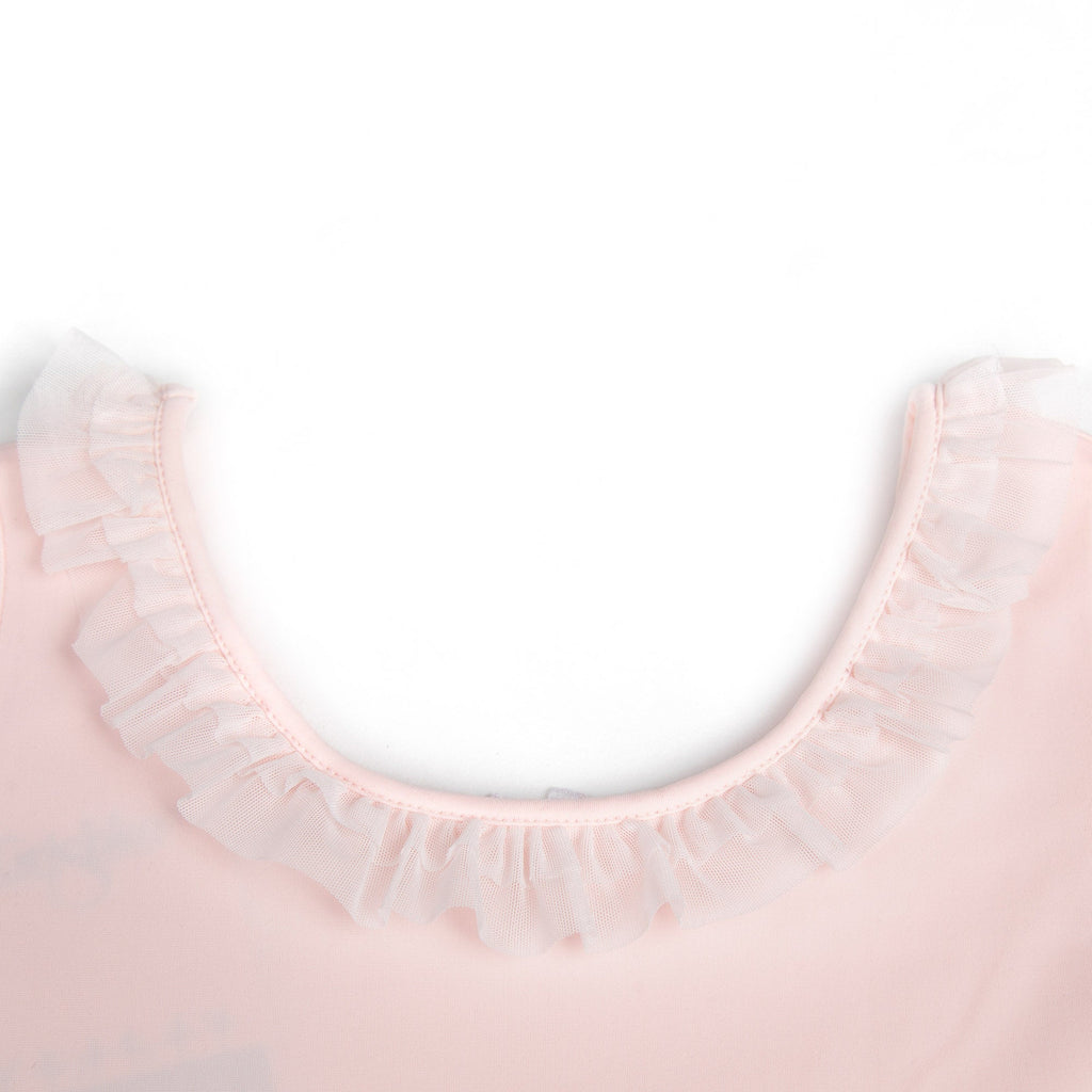 Girls Pink Ballet Onesies