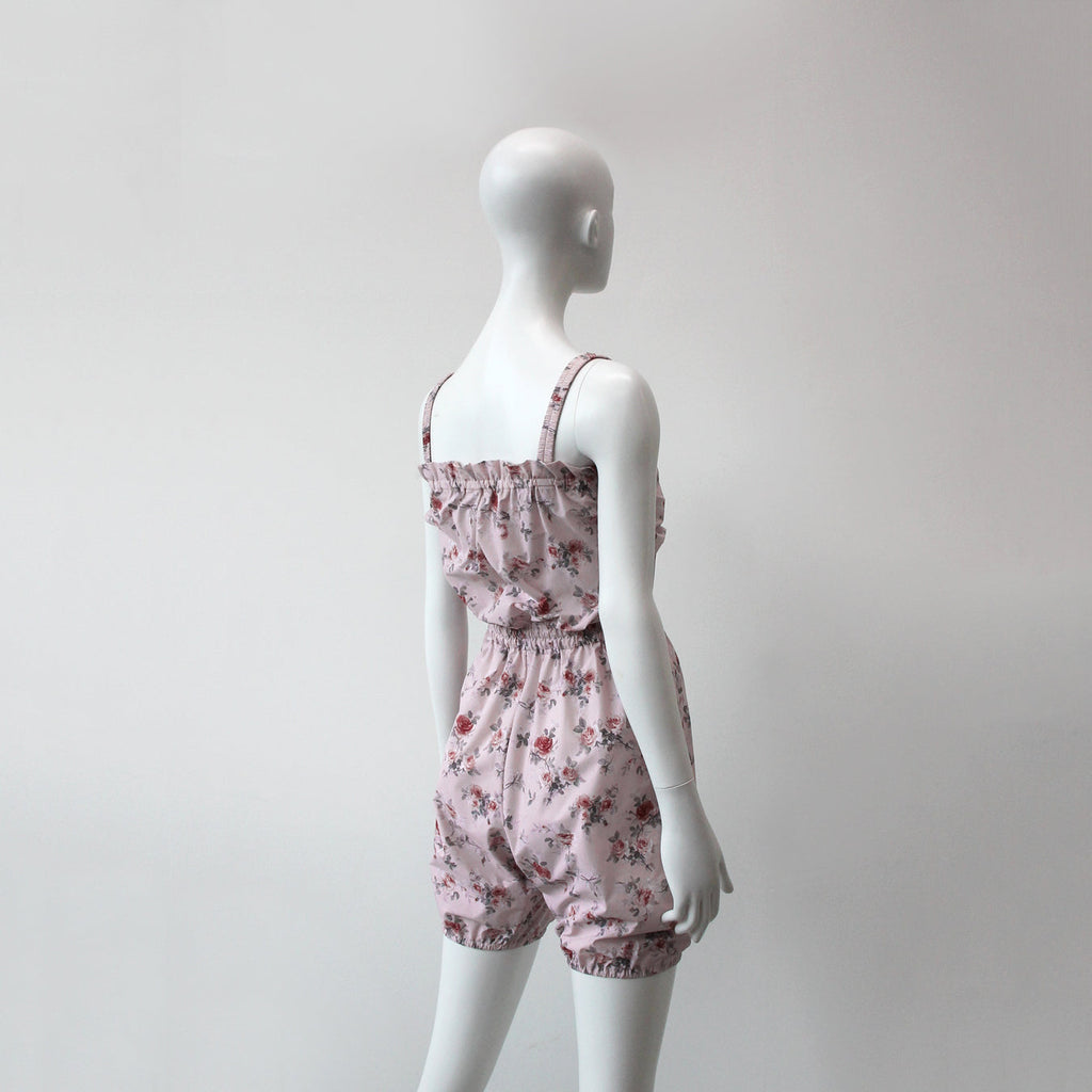 Girls Pink Floral Ballet Trousers