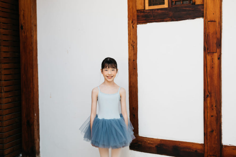 Girls Blue Ballet Onesies