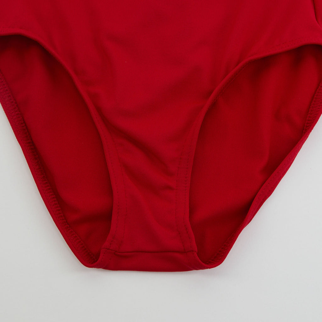 Girls Red Ballet Onesies