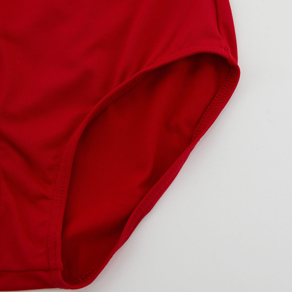 Girls Red Ballet Onesies