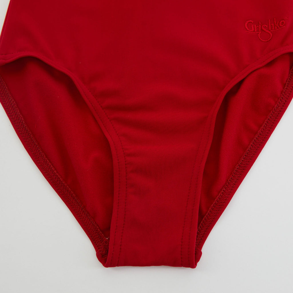 Girls Red Ballet Onesies(DAD1491/1M/red)
