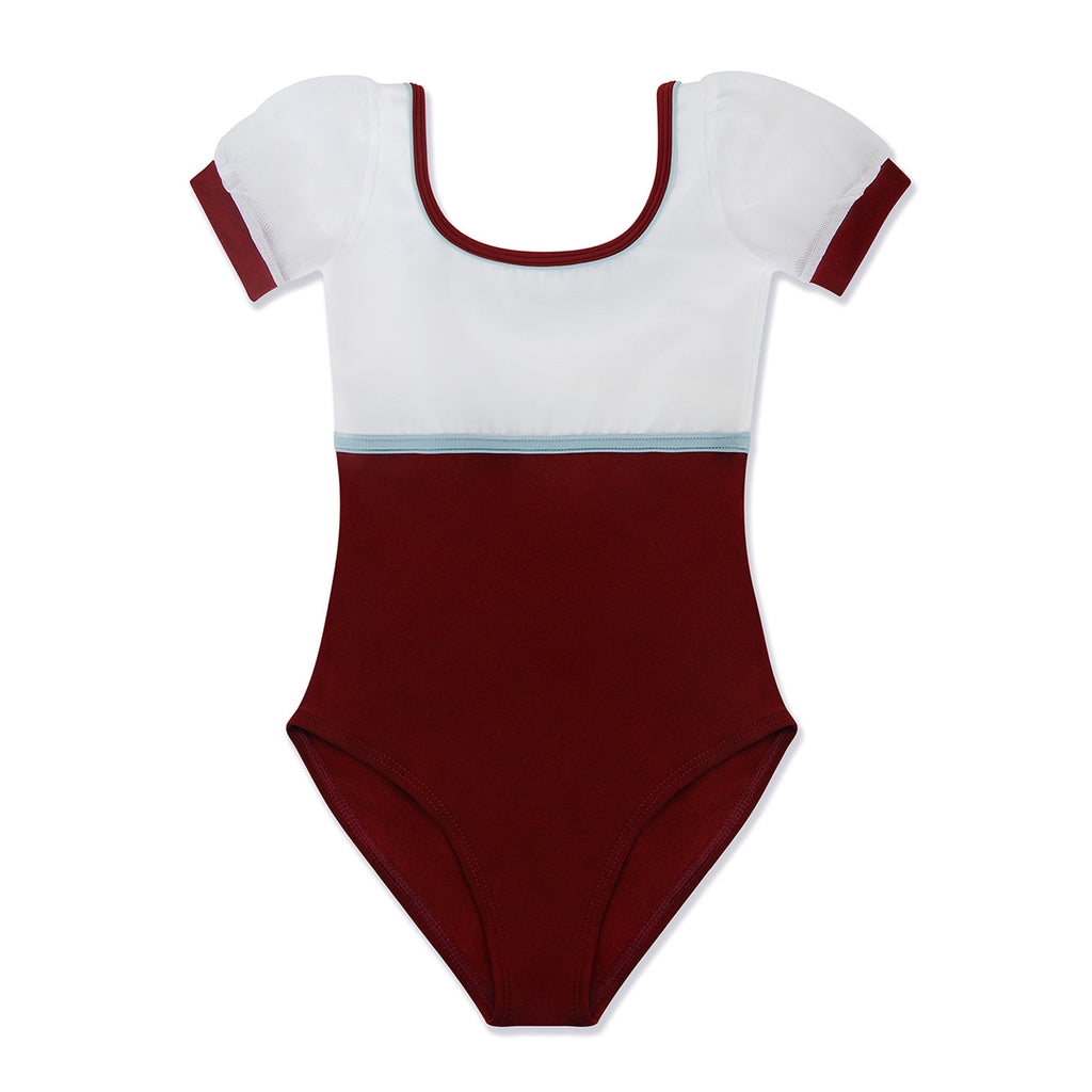Girls Bordeaux  Ballet Onesies