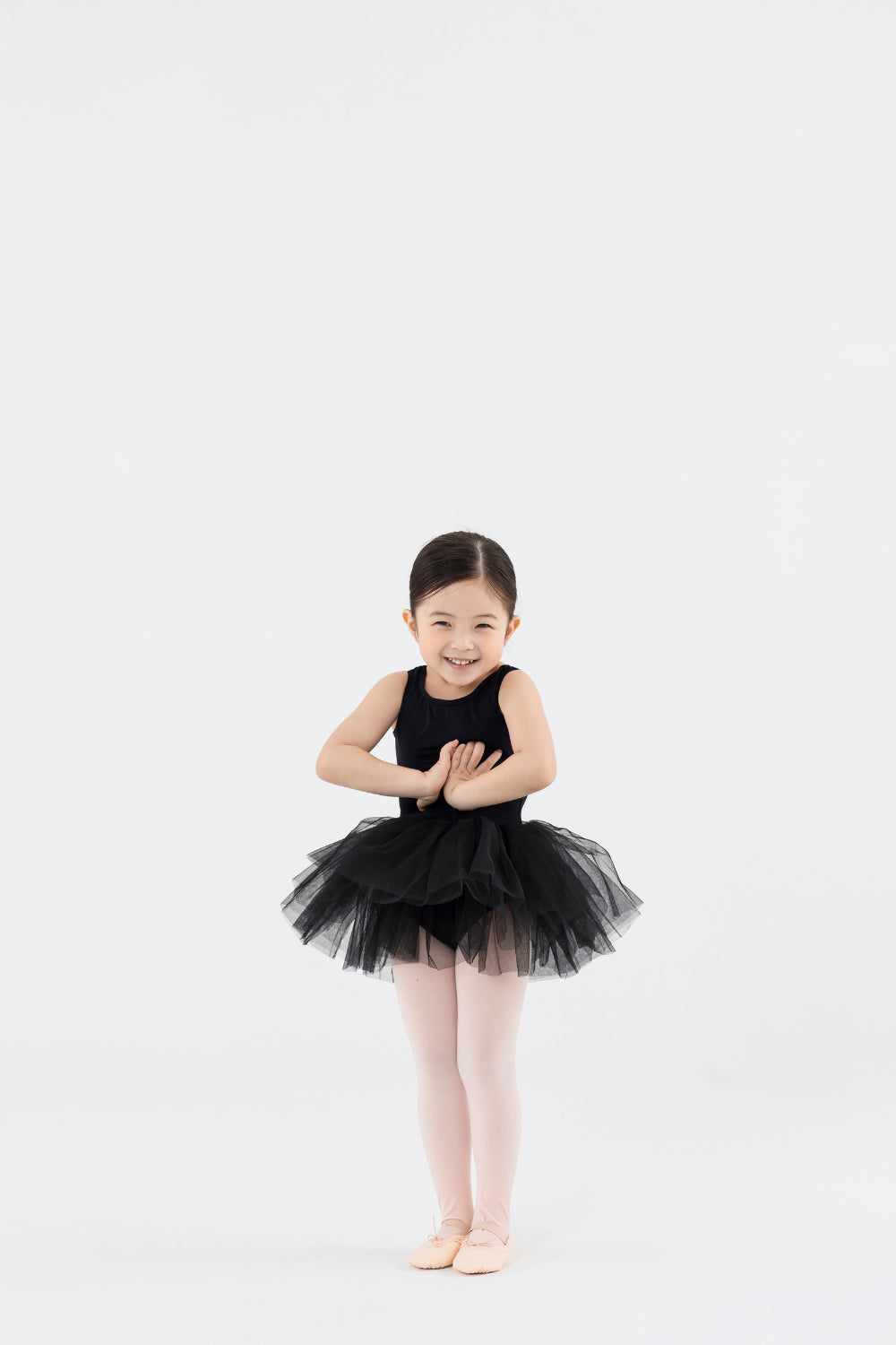 Girls Black Ballet Onesies
