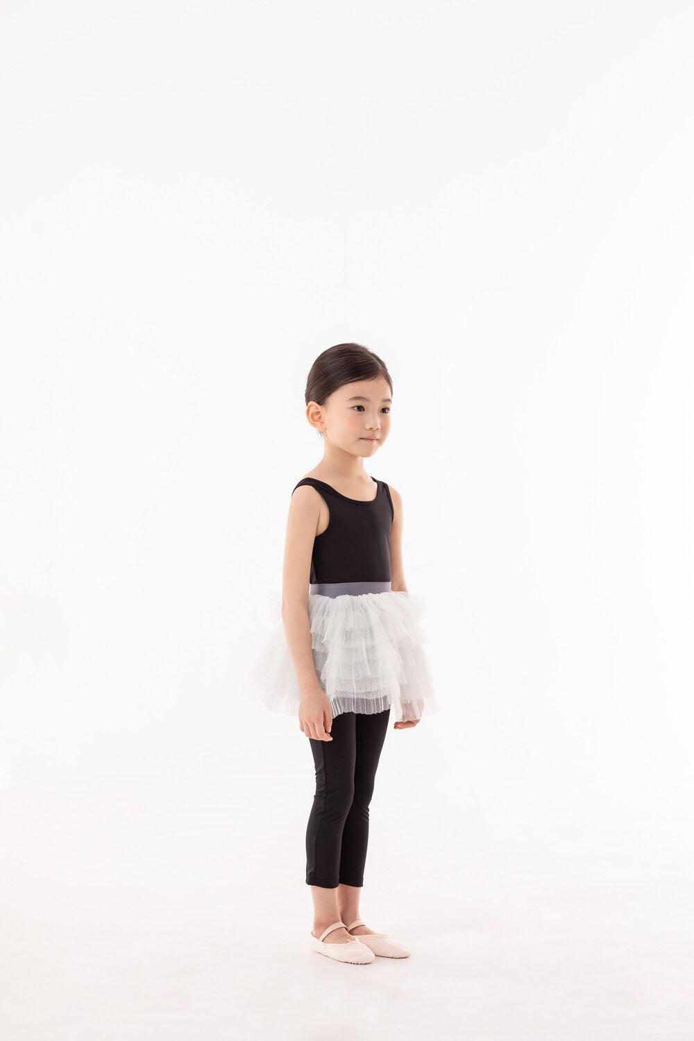 Girls White Ballet Skirts