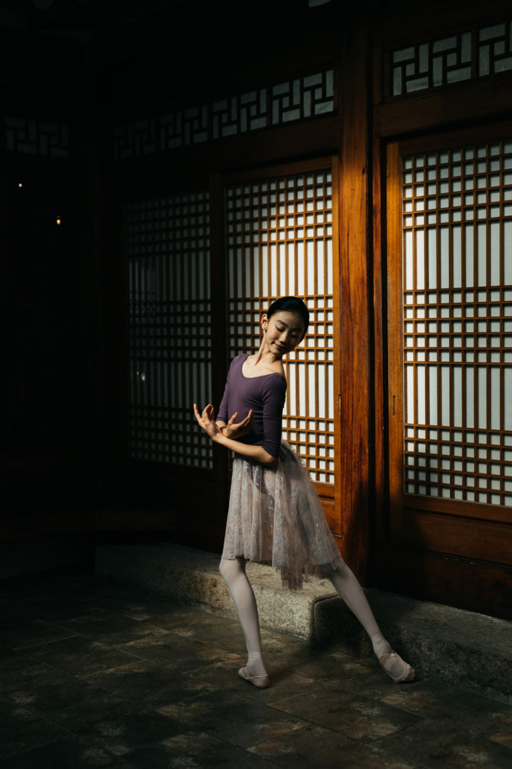 Girls Pink Ballet Skirts