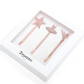 Girls Gold Metal Hair Clips