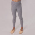 Girls Grey Ballet Leggings