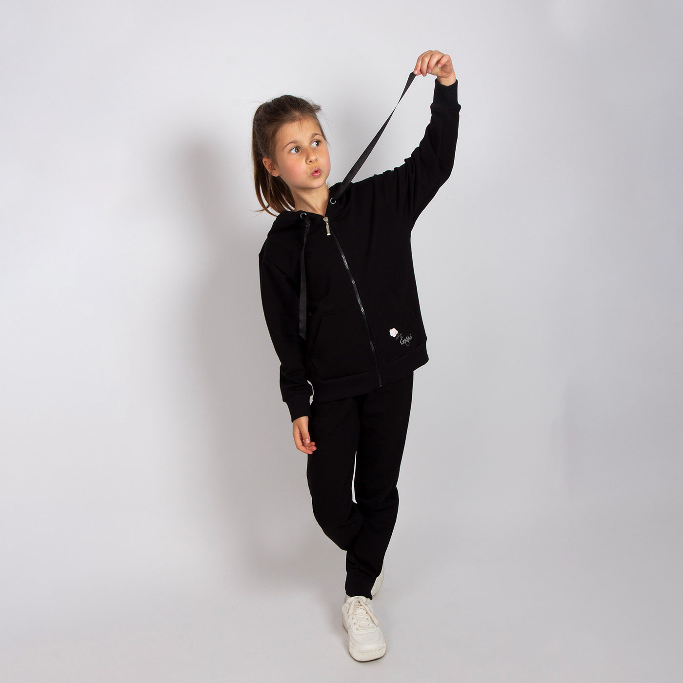 Girls Black Ballet Trousers