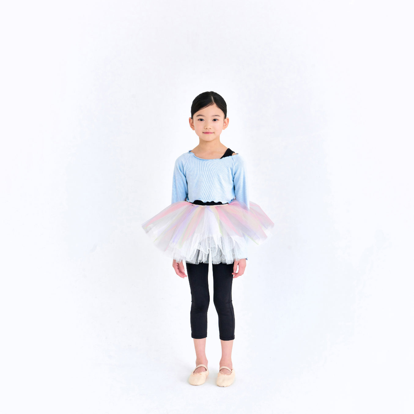 Girls Black Ballet Jumpsuit