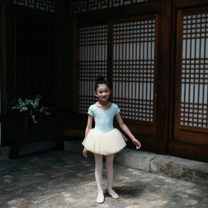 Girls Blue Ballet Onesies