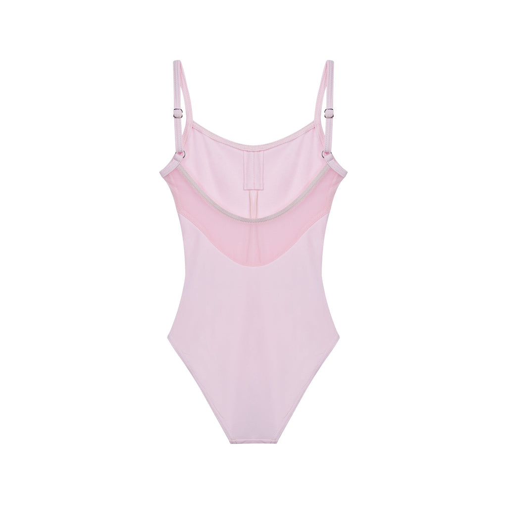 Girls Pink Ballet Onesies(DAD1491/1MP/pink)
