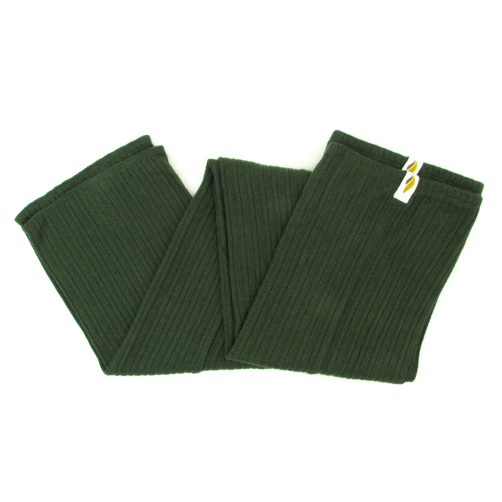 Boys & Girls Green Ballet Warm Up Socks