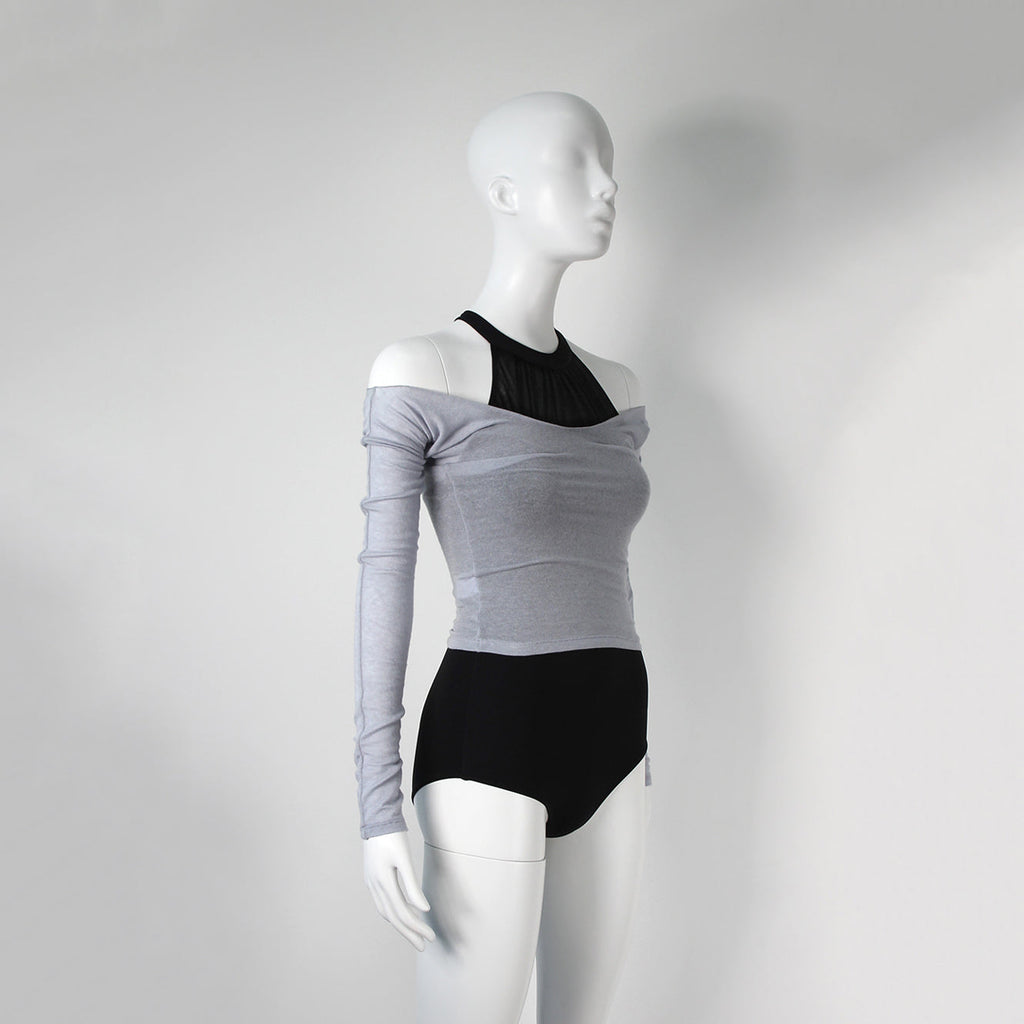 Girls Black Ballet Onesies