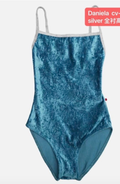 Blue "Daniela/CV-Juniper/CV-Silver" Ballet Onesies