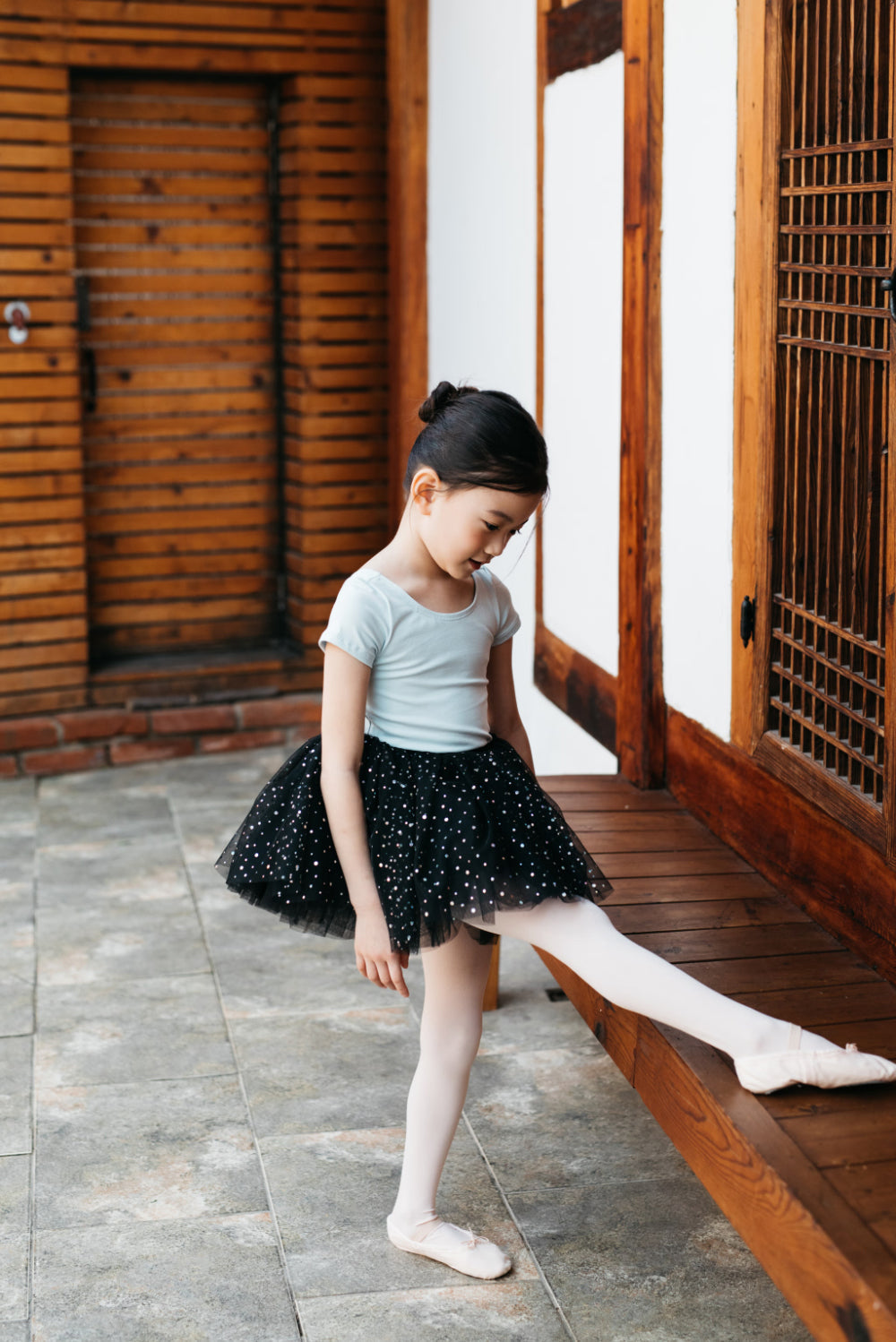 Girls Blue Ballet Onesies