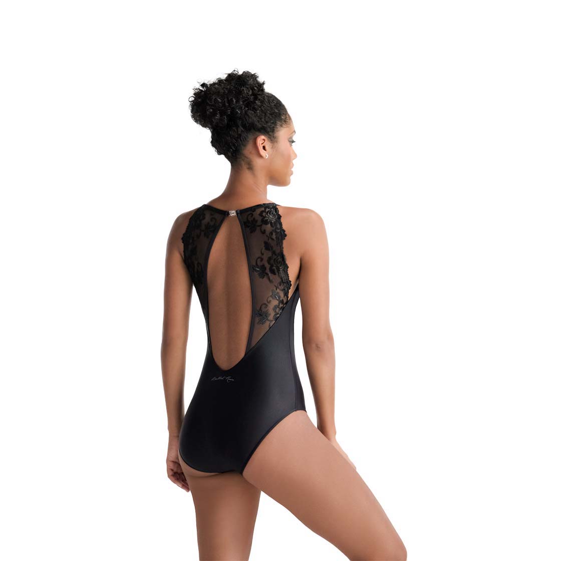 Girls Black Ballet Onesies(Alba/01 Noir)