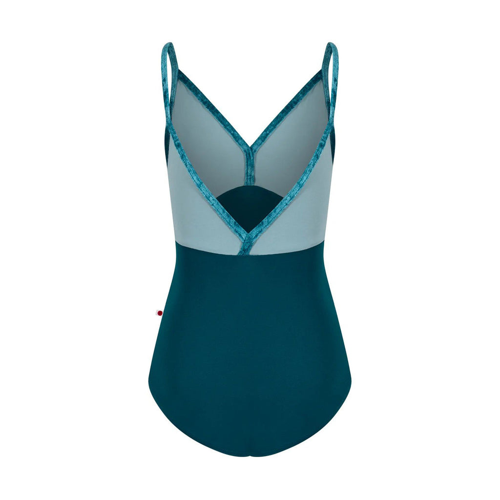 Girls Peacock Blue "Daria/T-Zenith/T-Fog/CV-Juniper" Ballet Onesies