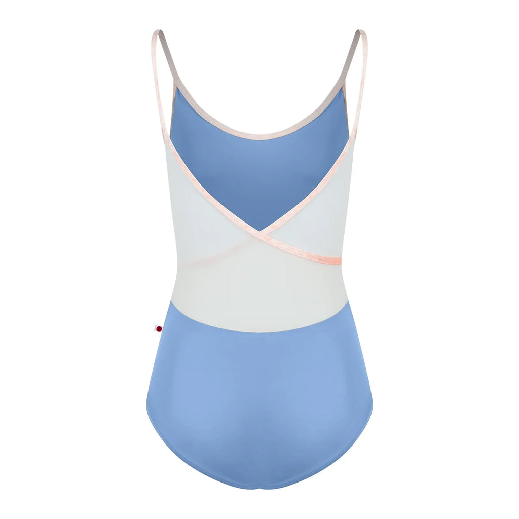 Women Blue "Fiona/T-Paradise/Mesh Blush/CV-Misty Rose" Ballet Onesies