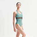 Women Sage "Aurora" Ballet Onesies(CD26035-2/L16(+L03)+TR20)