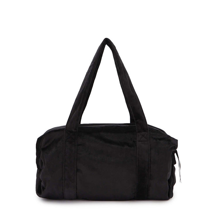 Girls Black Logo Ballet Bag(Size M）
