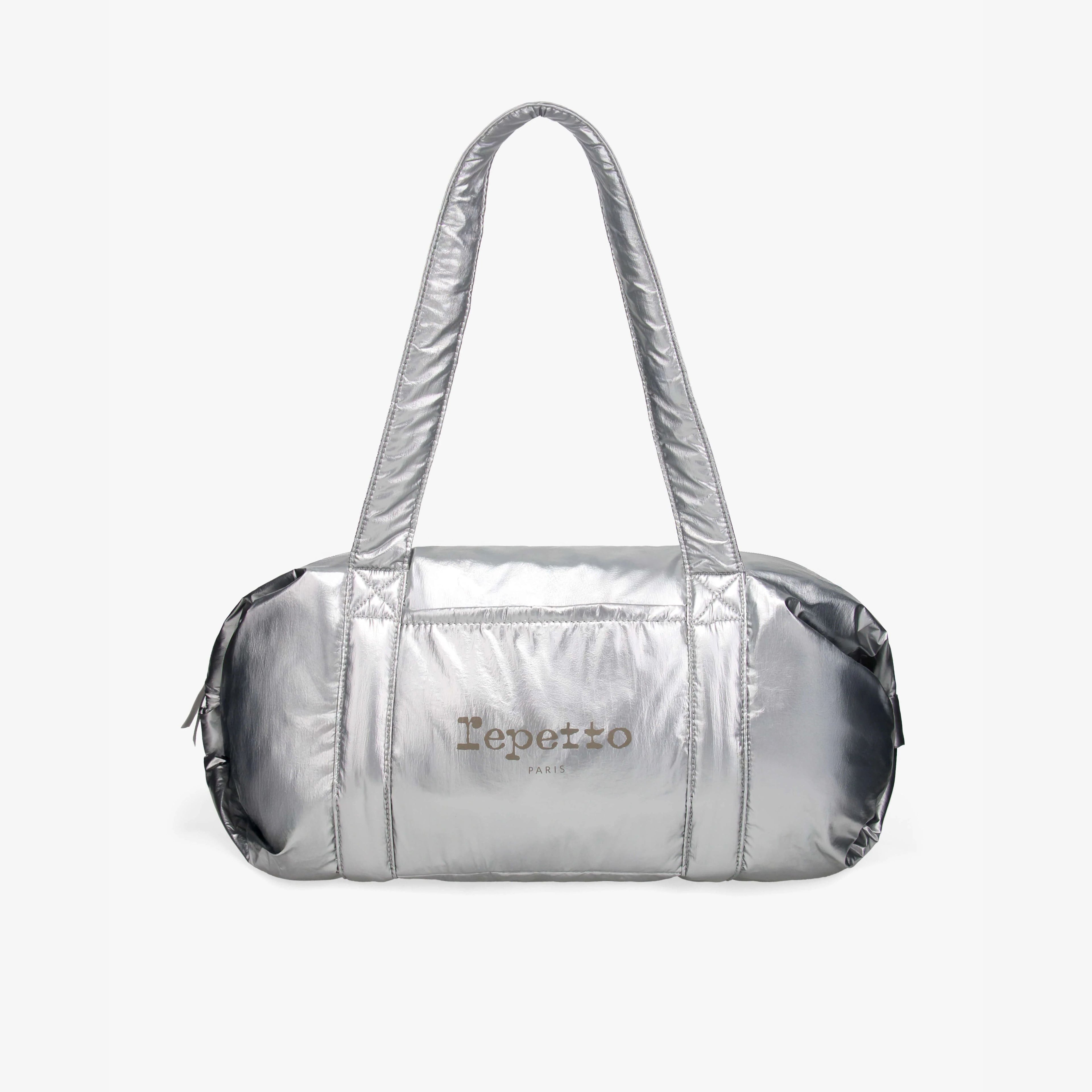 Girls Silver Ballet Bag(L:H24 x W49 x D25 cm)