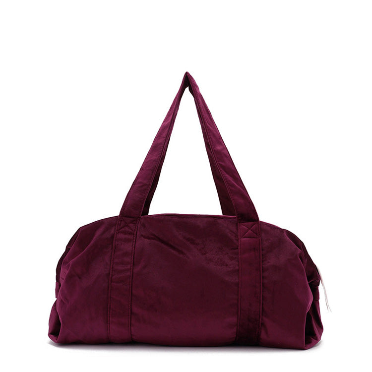 Girls Dark Red Logo Ballet Bag(Size L）