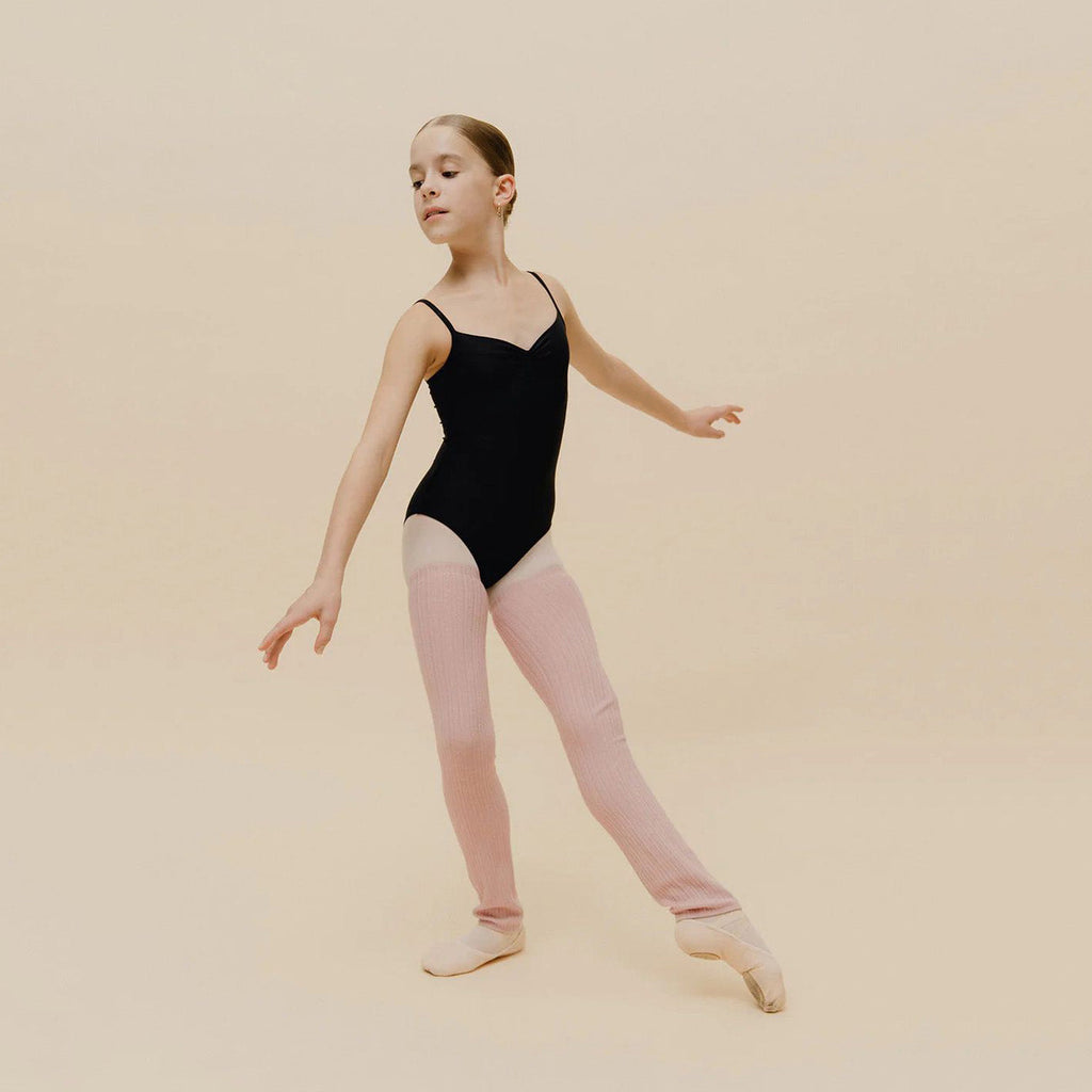 Boys & Girls Pink Ballet Leg Warmers(Ballet Core - KIDS leg warmers)