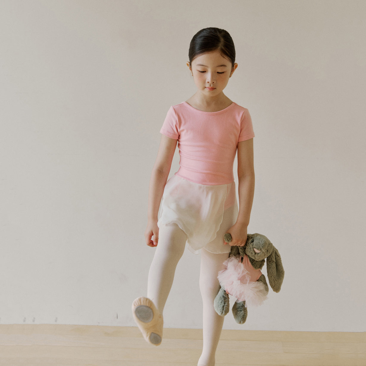 Girls Pink Ballet Onesies