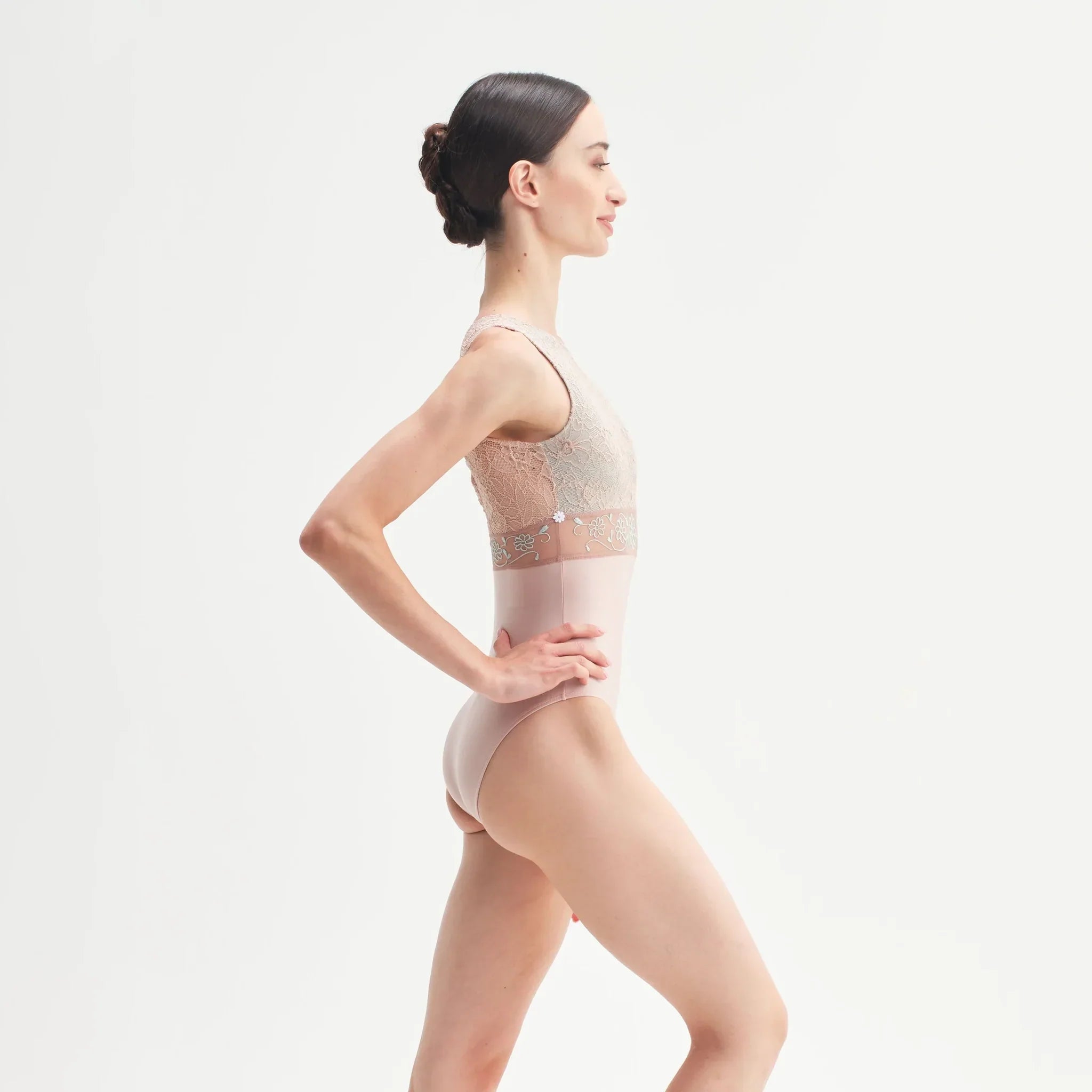 Women Rose "IRIS" Ballet Onesies(CD26051-1/L09+L17+PV09+CC11)