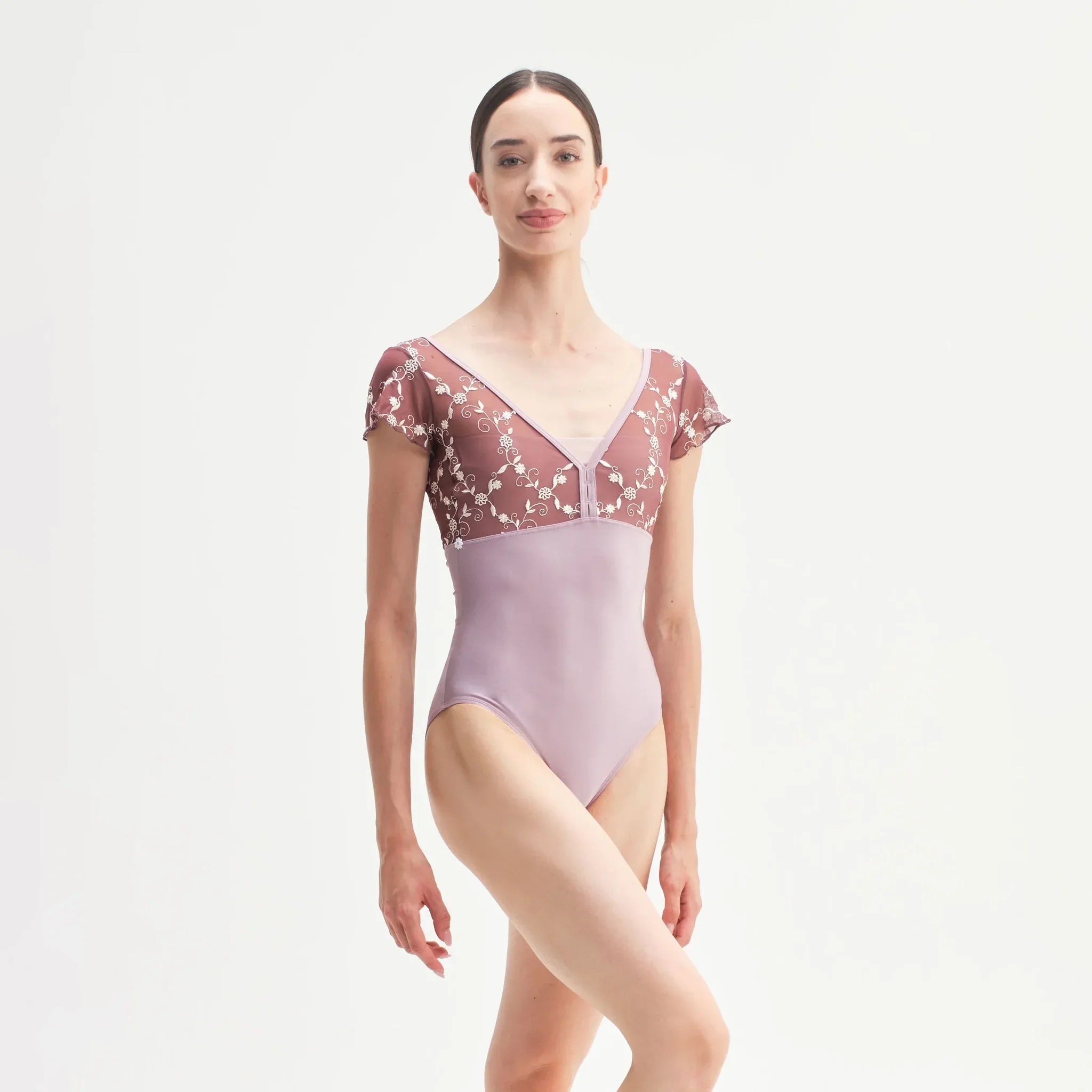 Women Pink "Dafne" Ballet Onesies(CD26074-1/L74+L09+TRD52)