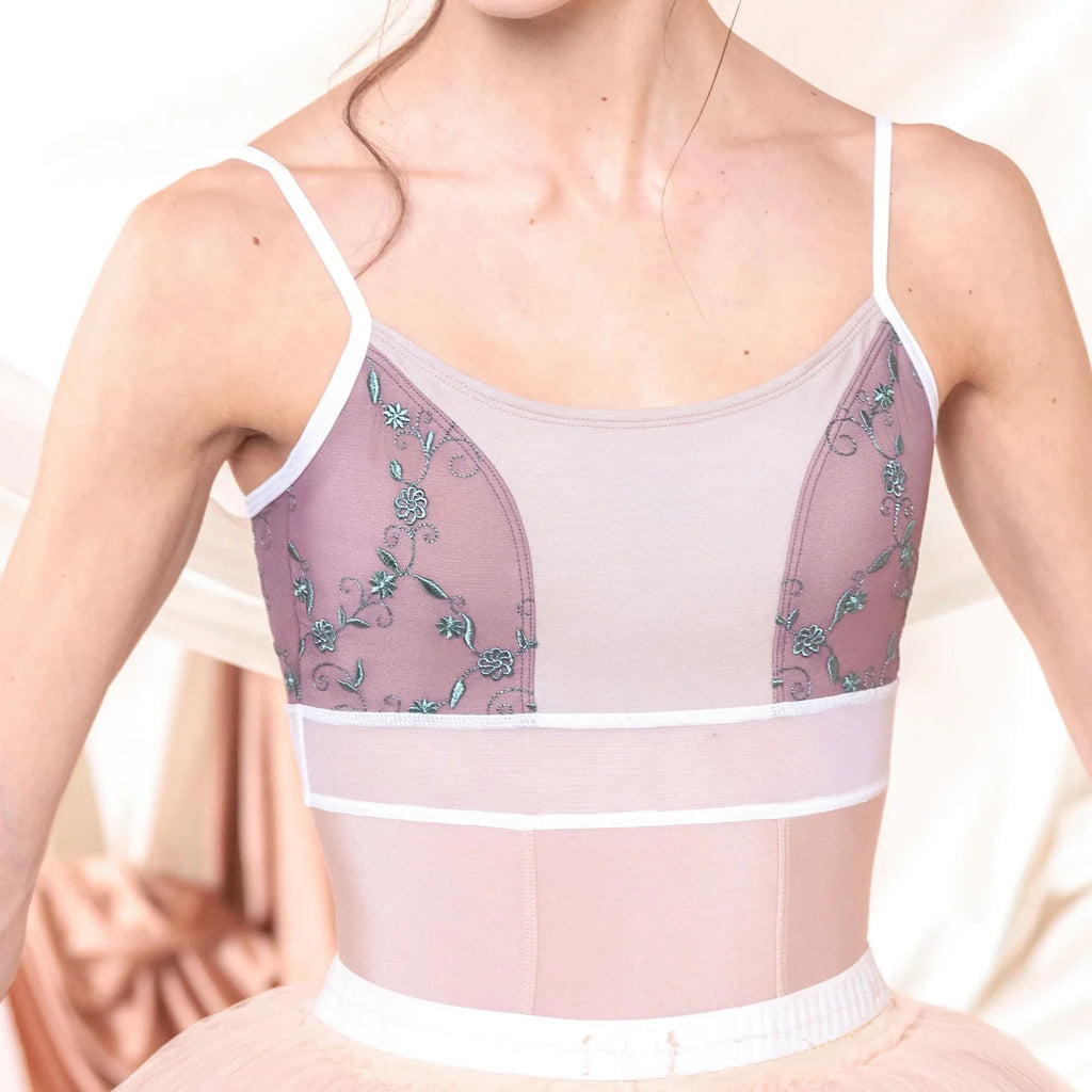 Women Rose "BRIGID" Ballet Onesies(CD26113-1/L09+L09+TRD43+L78+TP14+TP03)