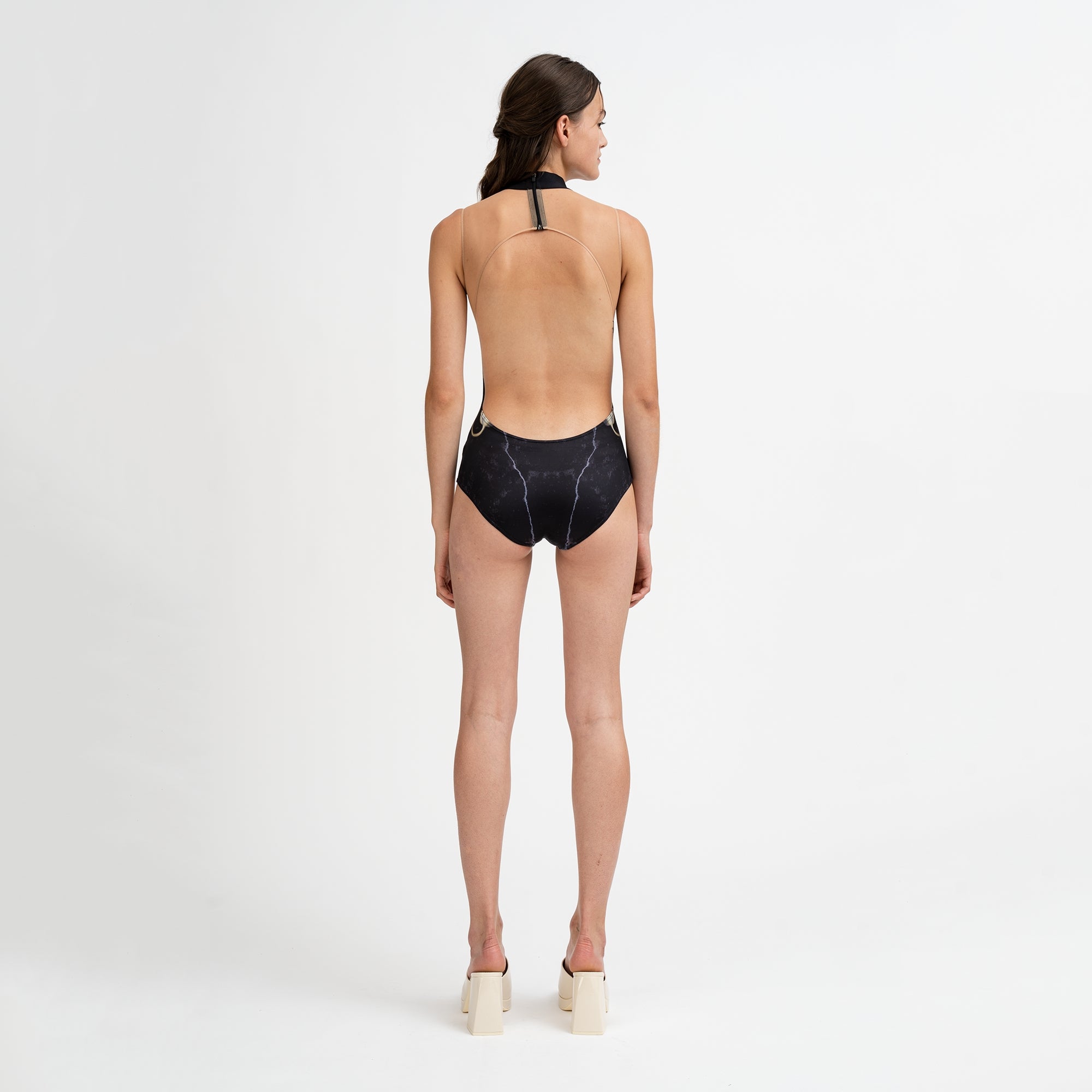 Girls Black Ballet Onesies