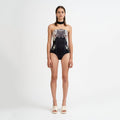 Girls Black Ballet Onesies