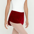 Women Wine Red Ballet Skirt