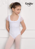 Girls White Ballet Onesies