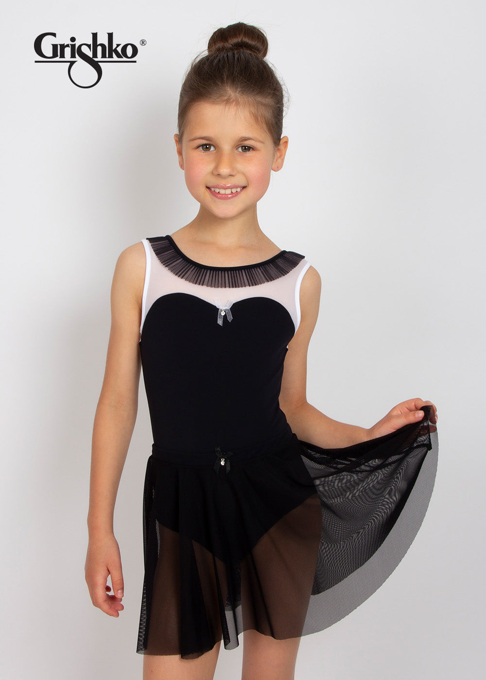 Girls Black Ballet Onesies