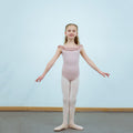 Girls Pink Ballet Onesies(1828/Dusty Pink)