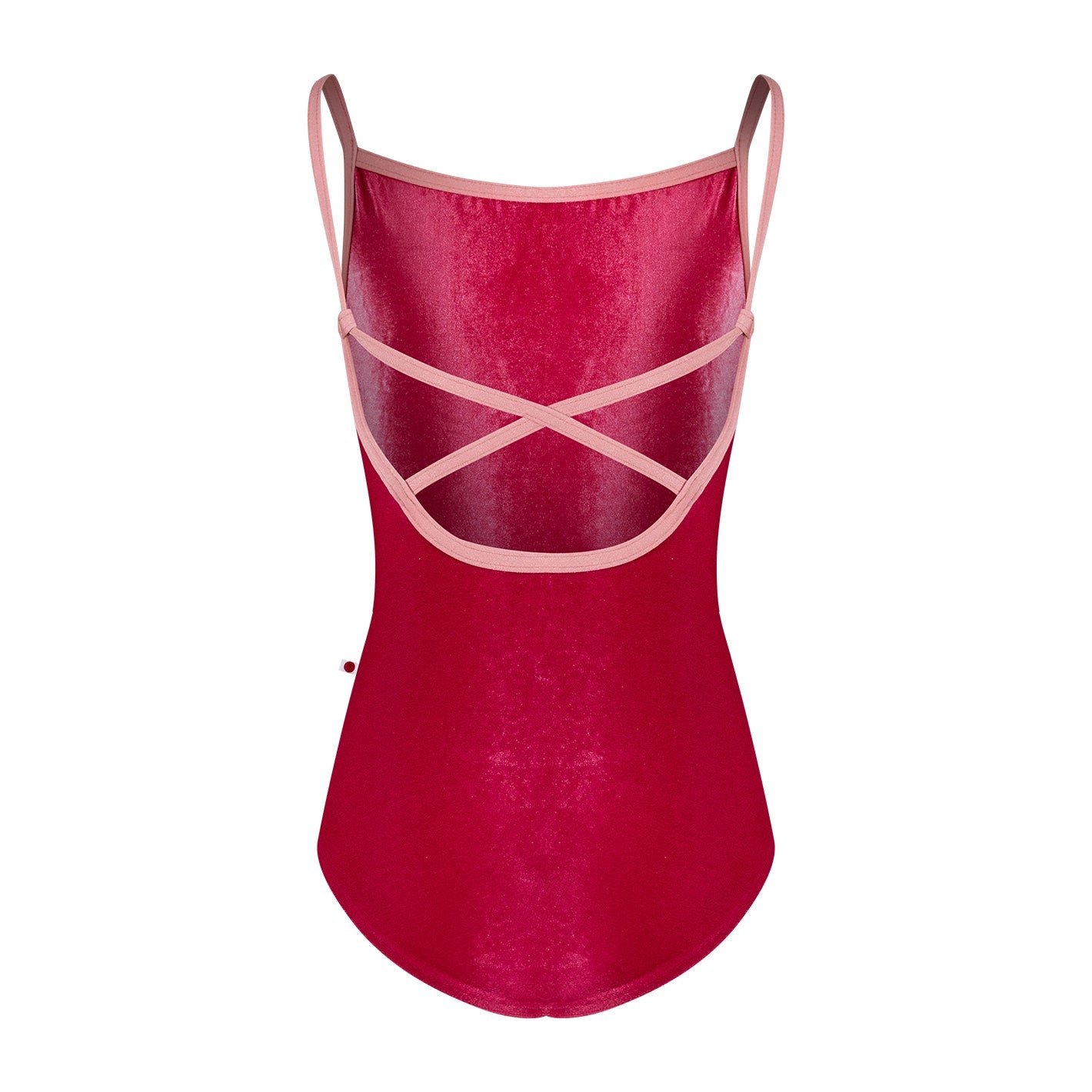 Girls Fuschia Velvet Ballet Onesies