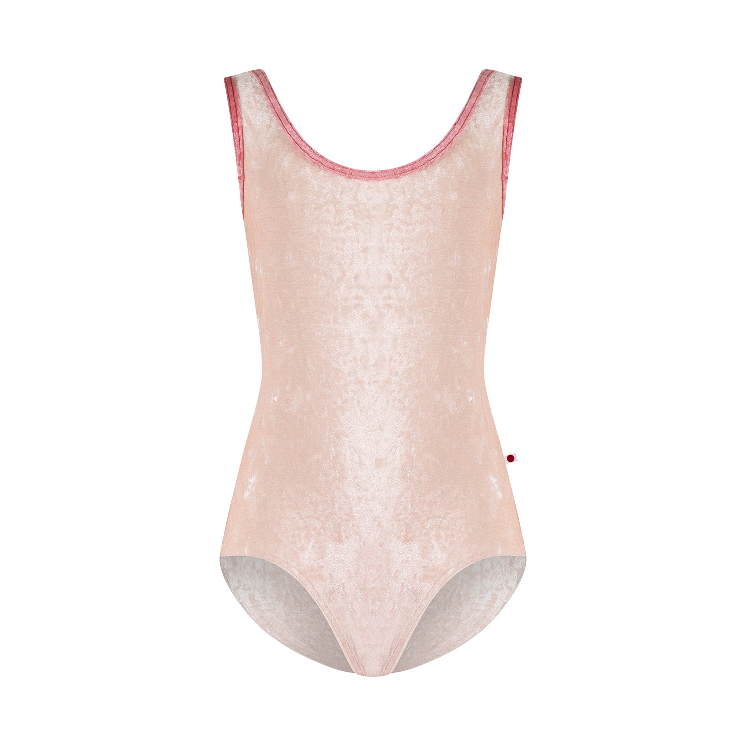 Girls Pale Pink Velvet Onesies