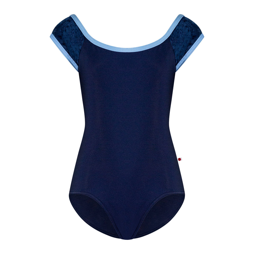 Girls Dark Blue Ballet Onesies